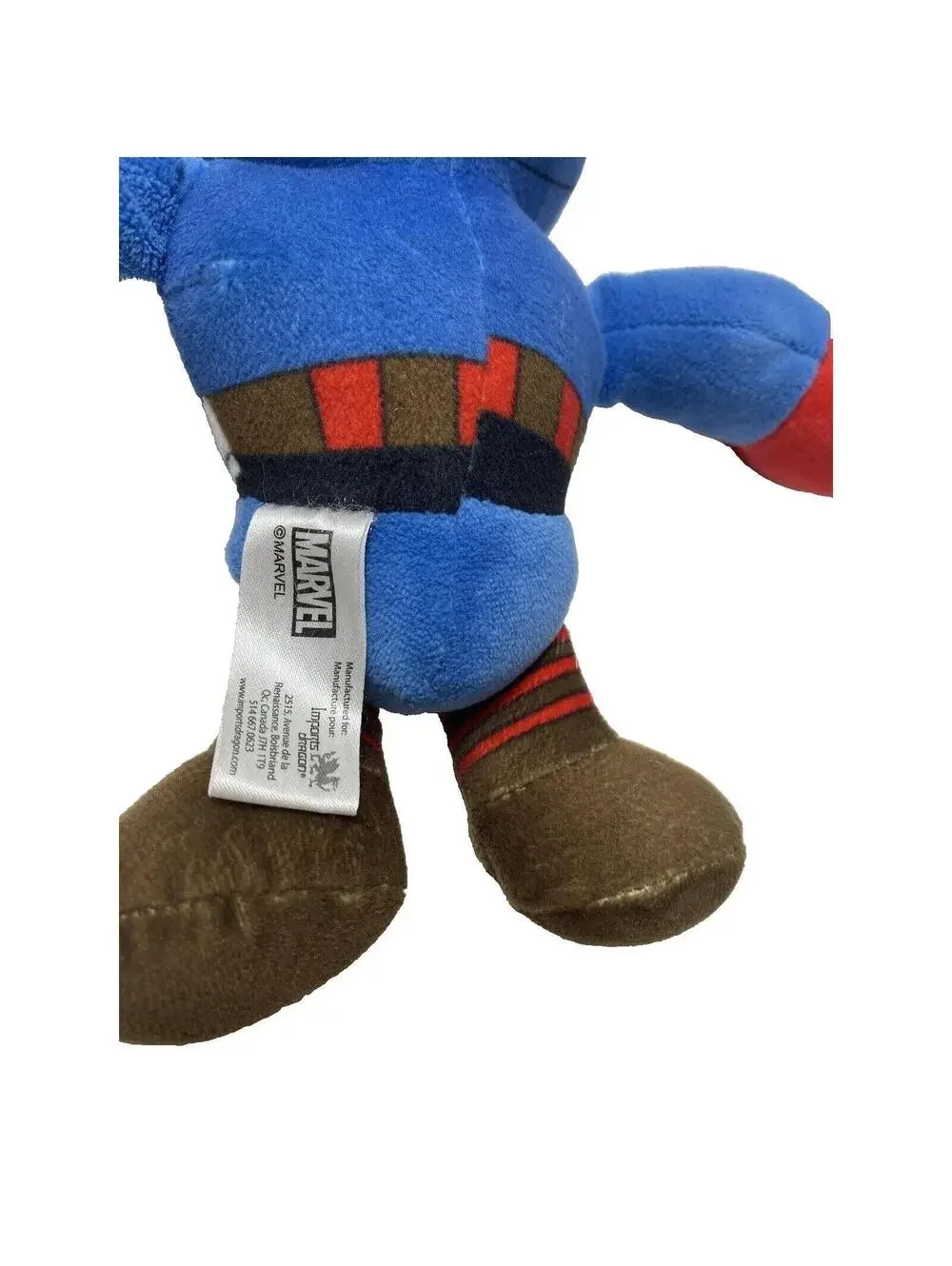 Marvel Captain America Plush Soft Collectible Superhero Stuffed Toy Kids Gift